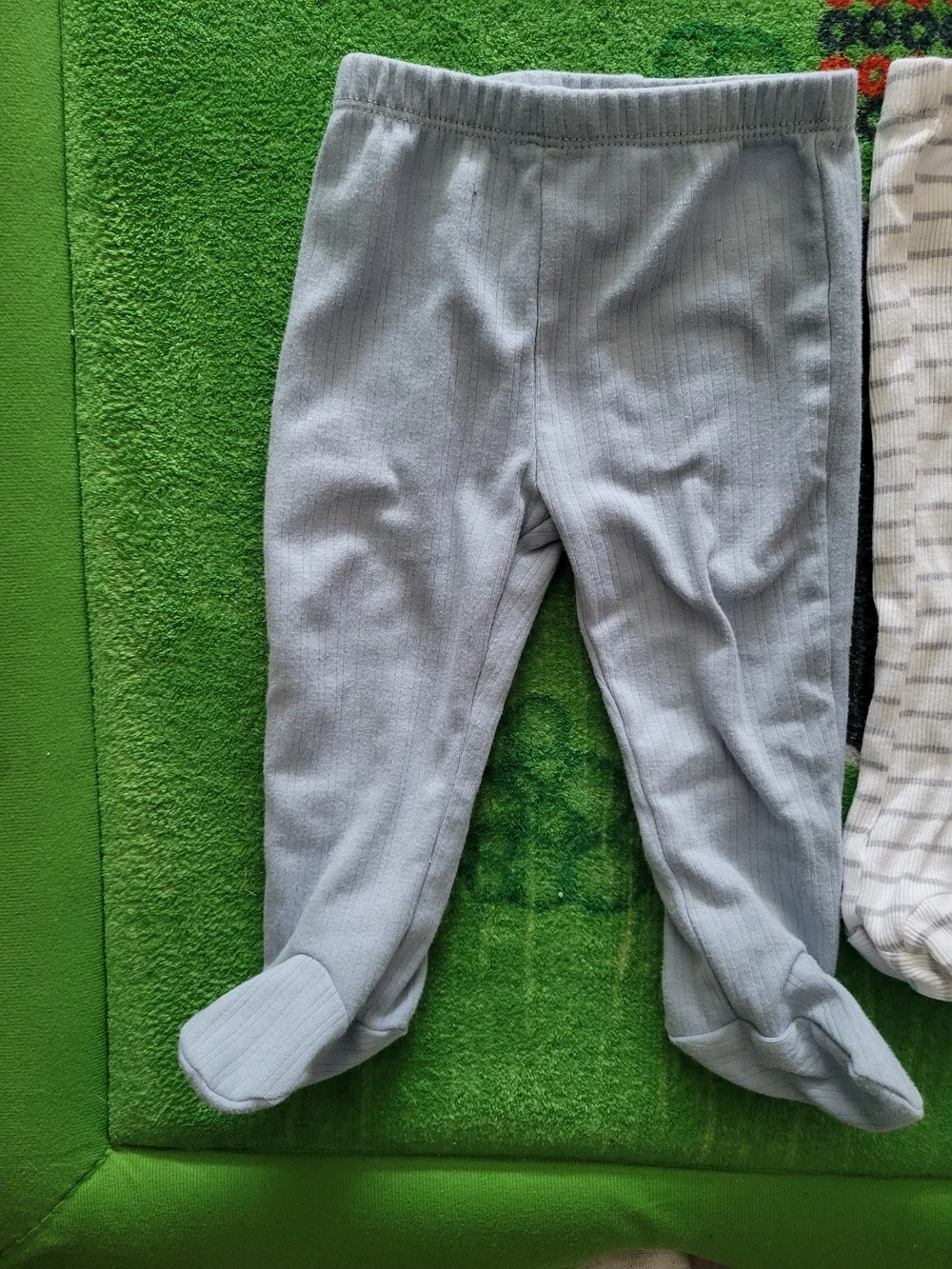 4 Pack Of  Baby Footed And Non Fo Pants Set - Brands Chickpea, Carters, Rabbit+B